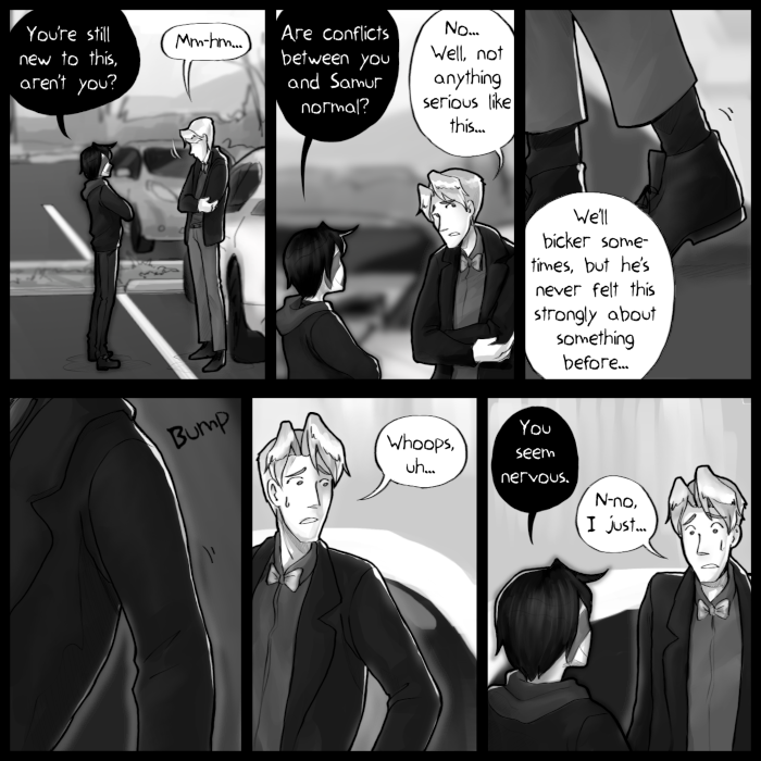 Don't look too closely at the backgrounds in the last few panels :') (Except you just did cuz I told you not to)